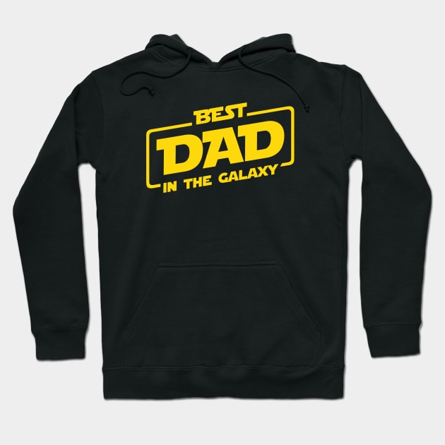 Best Dad In The Galaxy Hoodie by Scud"